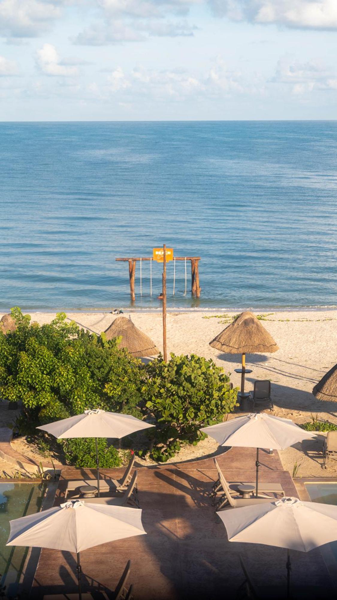 Totem Beach Club Celestun Dış mekan fotoğraf